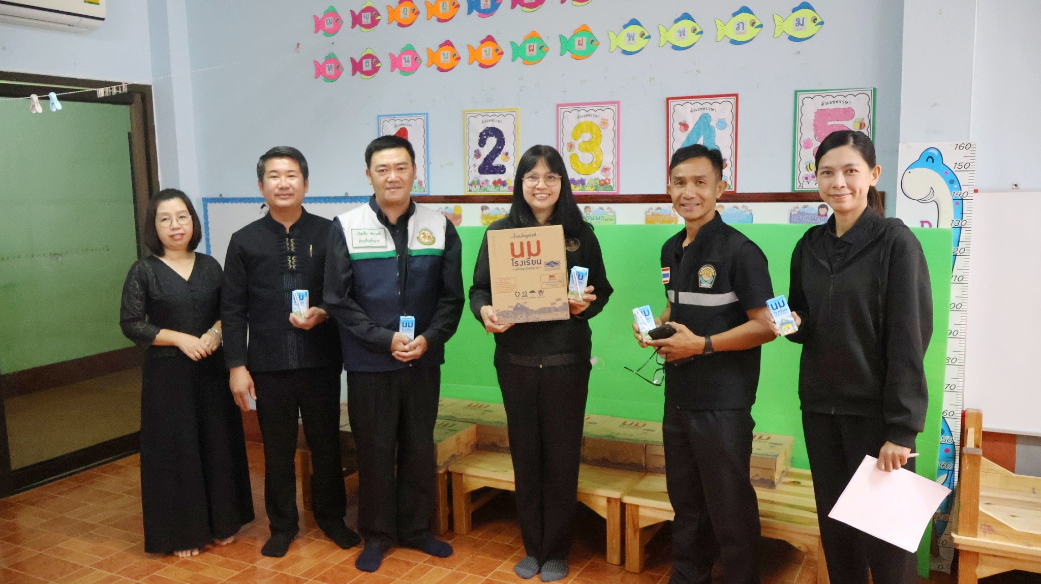 ให้การต้อนรับ คณะทำงานขับเคลื่อนโครงการอาหารเสริม (นม) เพื่อเด็กและเยาวชน ระดับจังหวัดเชียงราย